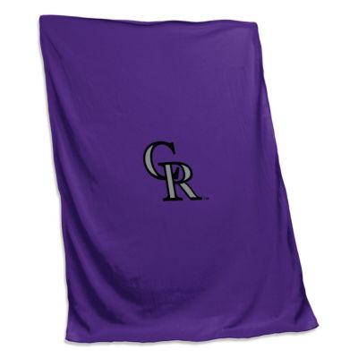 MLB Colorado Rockies Sweatshirt Blanket