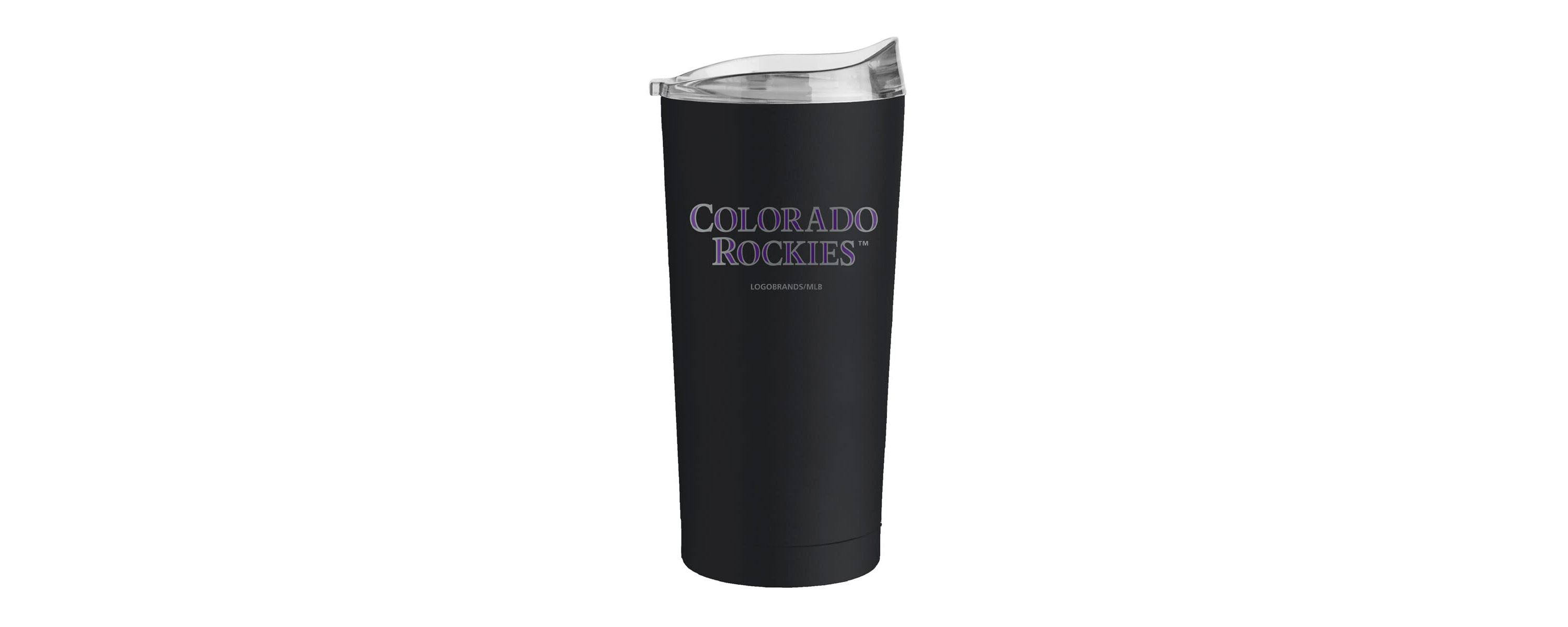 MLB Colorado Rockies 20oz. Flipside Powder Coat Tumbler