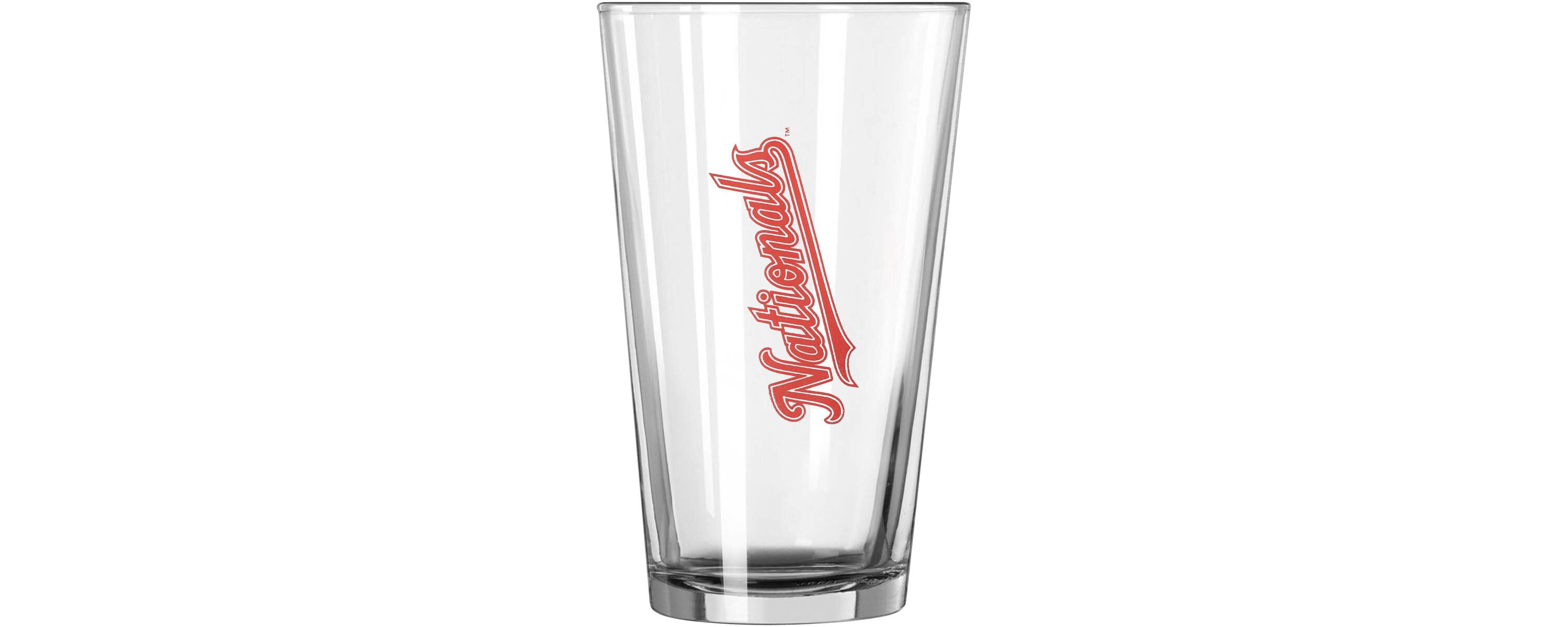 MLB Washington Nationals 16oz Gameday Pint Glass