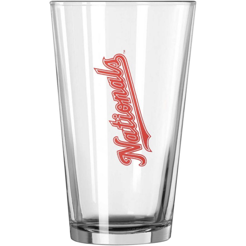 MLB Washington Nationals 16oz Gameday Pint Glass