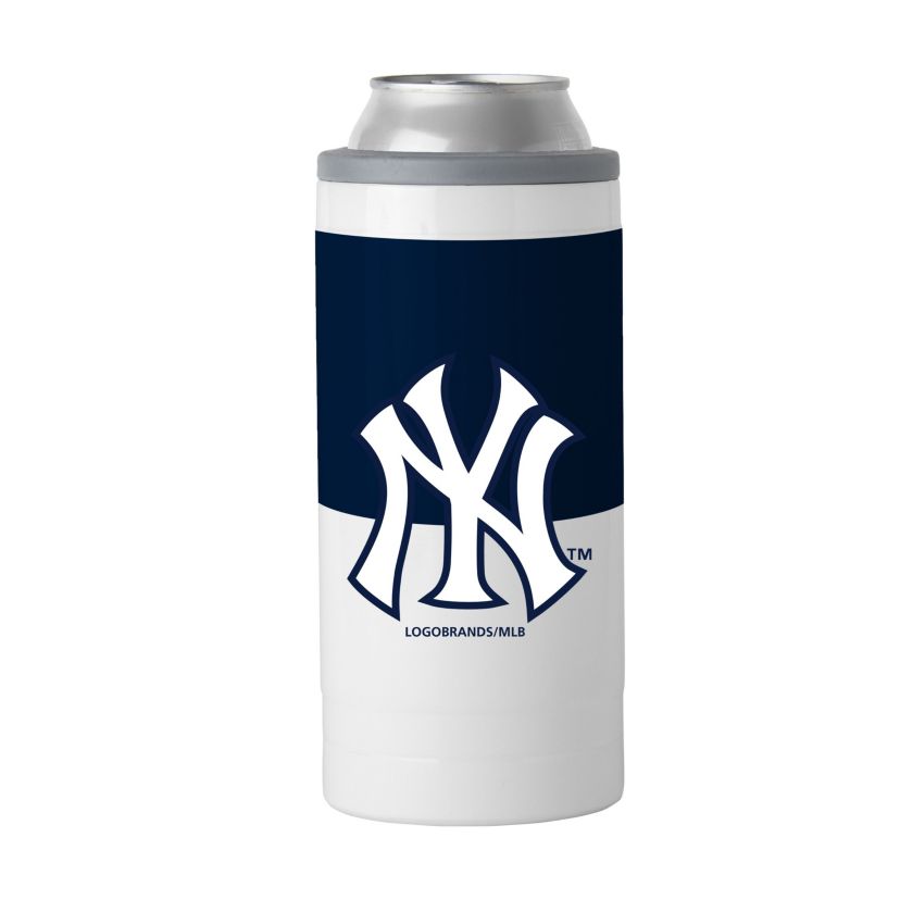 MLB New York Yankees Colorblock Slim Can Coolie
