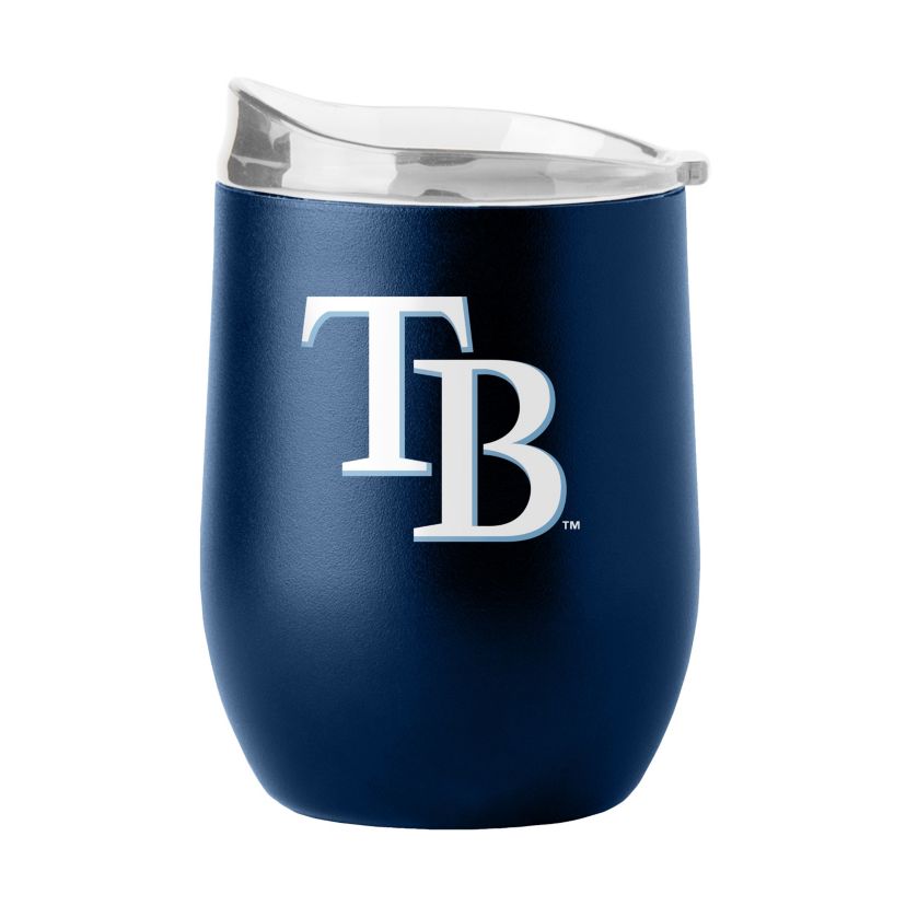 MLB Tampa Bay Rays 16oz Flipside Powder Coat Curved Beverage