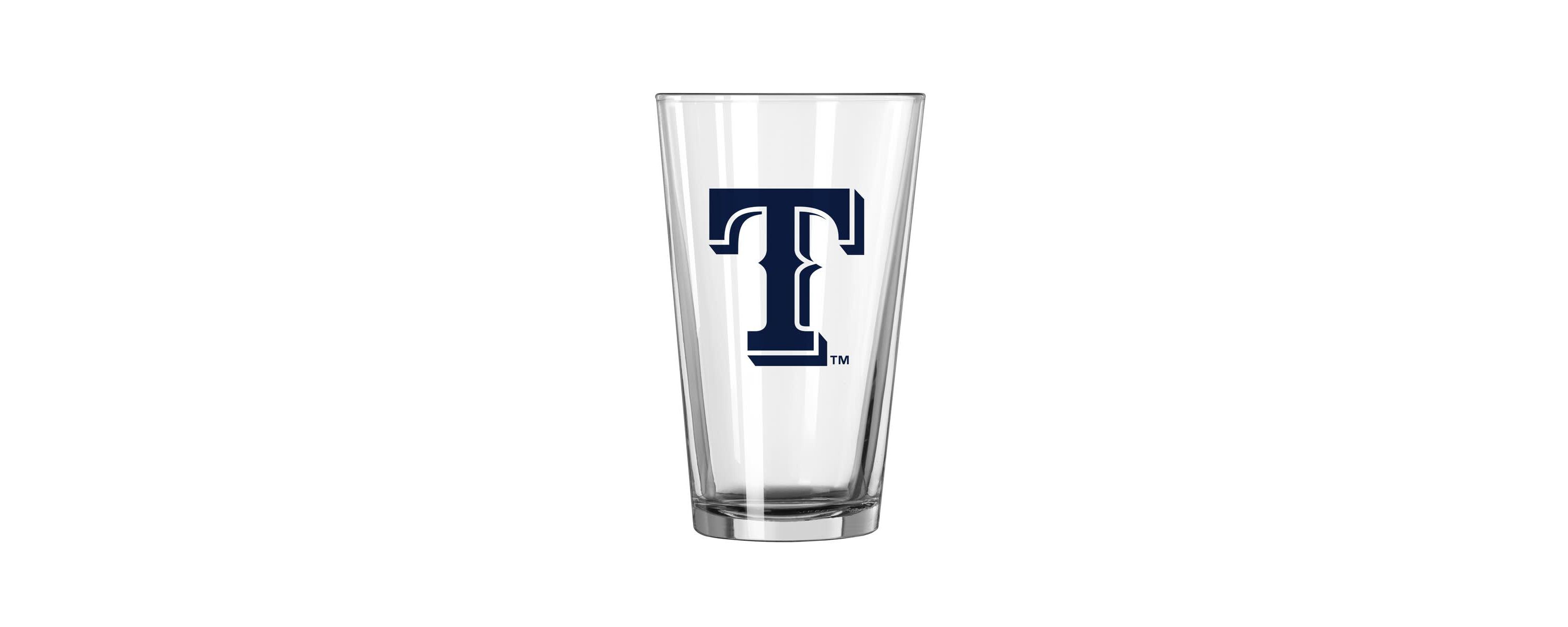 MLB Texas Rangers 16oz Gameday Pint Glass