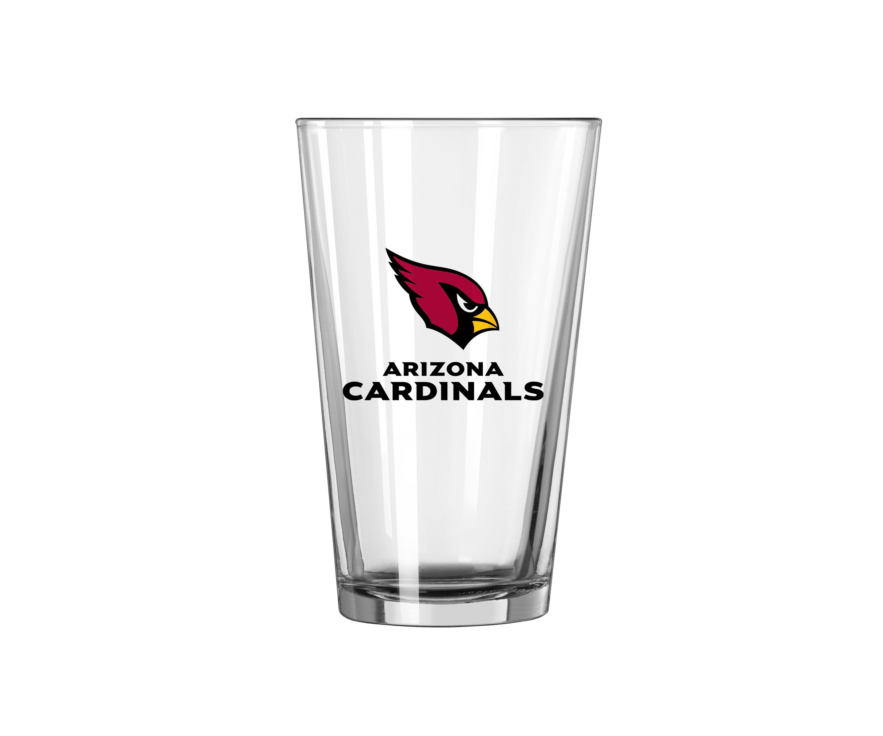 NFL Arizona Cardinals 16oz Logo Pint Glass
