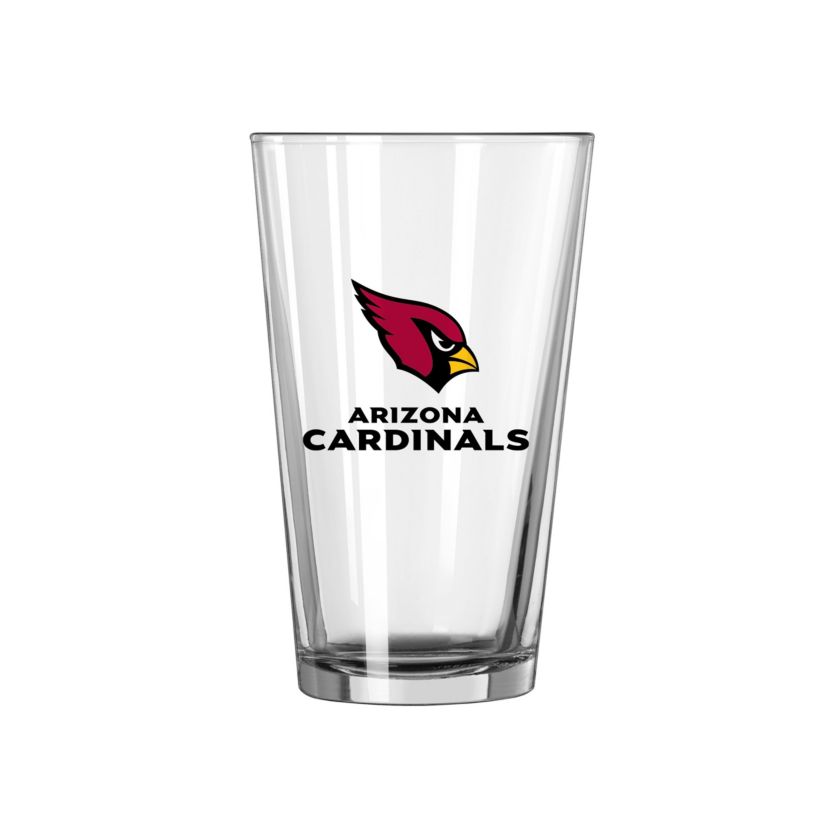 NFL Arizona Cardinals 16oz Logo Pint Glass