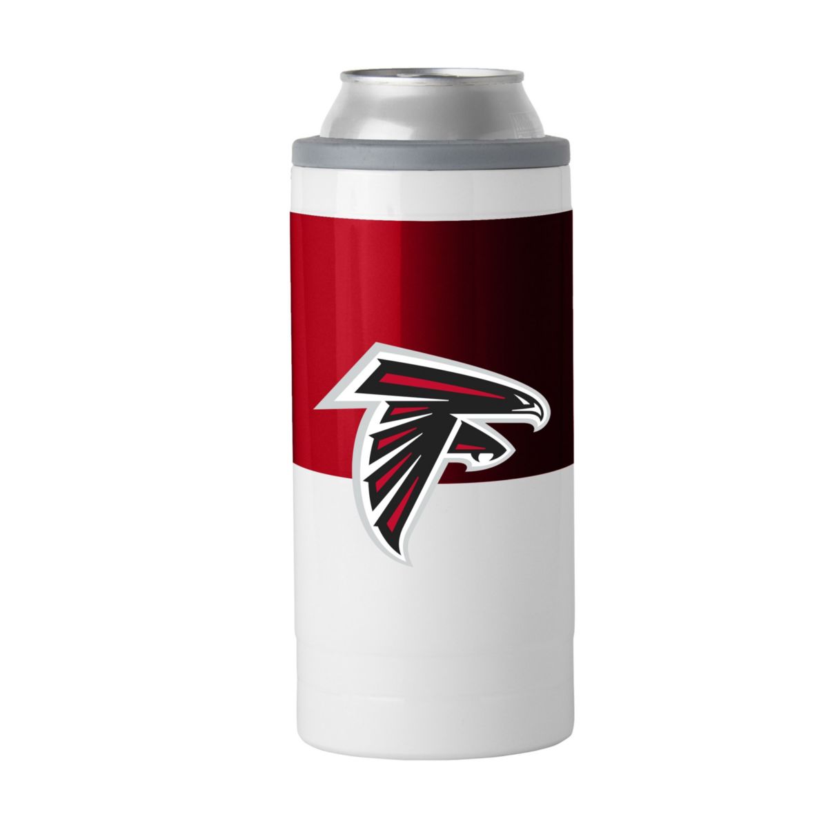 NFL Atlanta Falcons 12oz Colorblock Slim Can Coolie