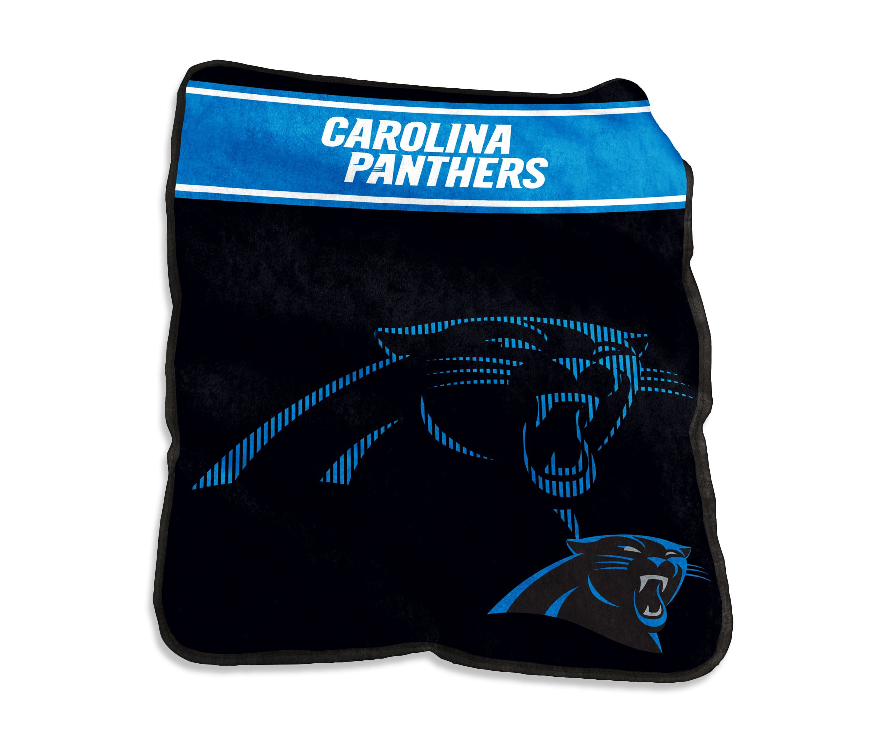 NFL Carolina Panthers 60x80 Raschel Throw