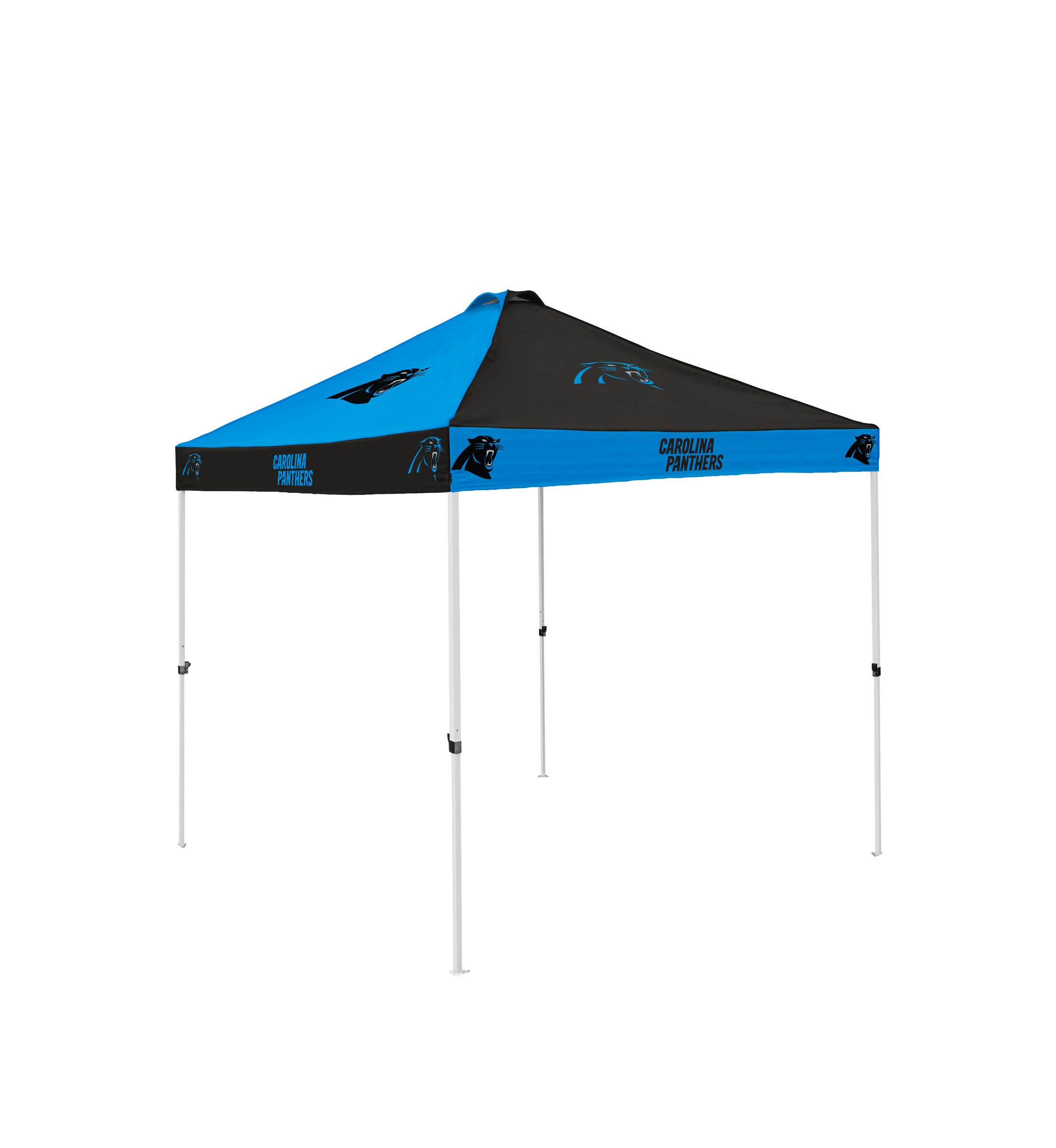 NFL Carolina Panthers 108 in x 108 in x 108 in Checkerboard Tent