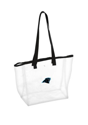 NFL Carolina Panthers  12 in x 6 in x 12 in Clear Tote