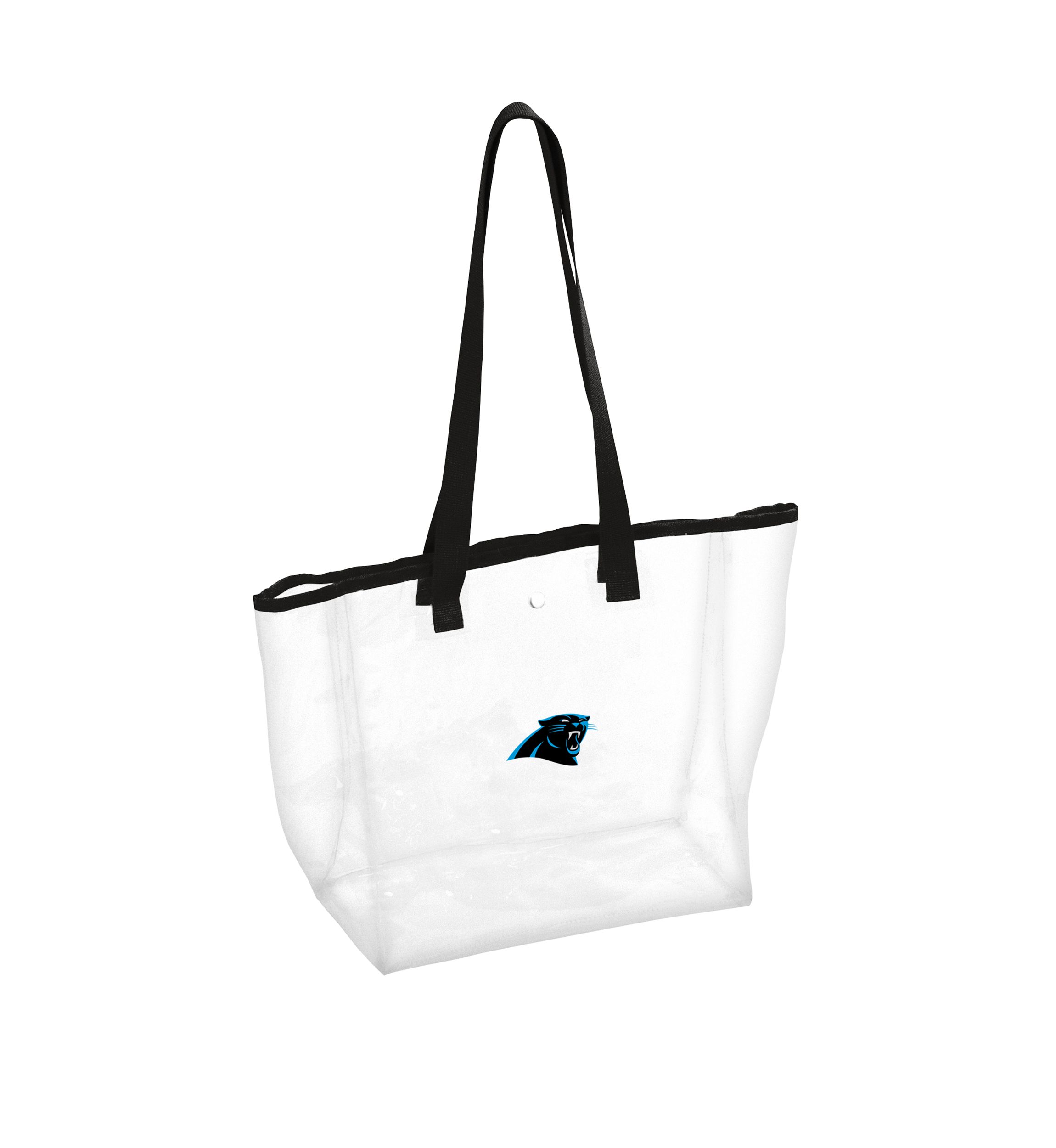 NFL Carolina Panthers  12 in x 6 in x 12 in Clear Tote