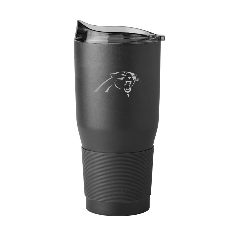 NFL Carolina Panthers 30oz Etch Powder Coat Tumbler