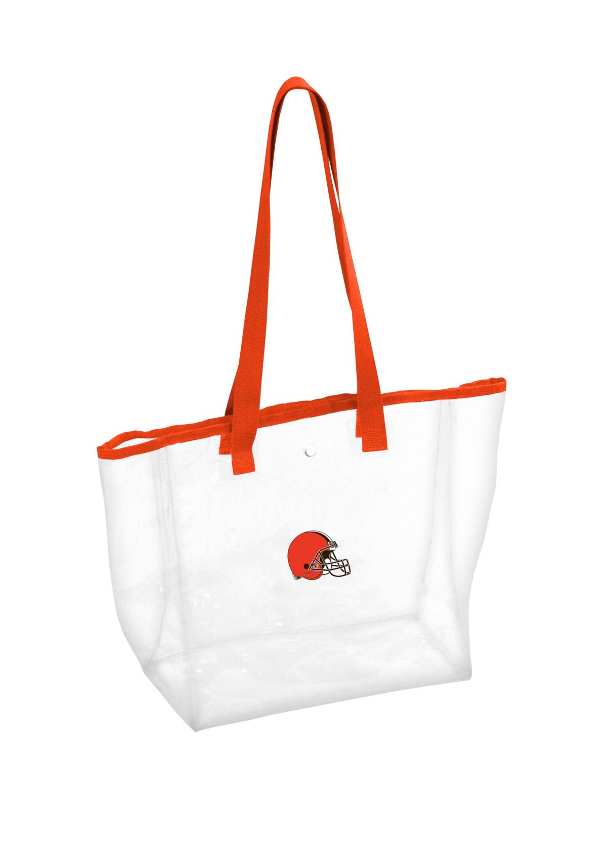 NFL Cleveland Browns  12 in x 6 in x 12 in Clear Tote