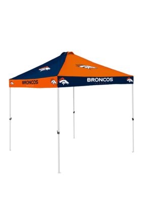 NFL Denver Broncos 108 in x 108 in x 108 in Checkerboard Tent