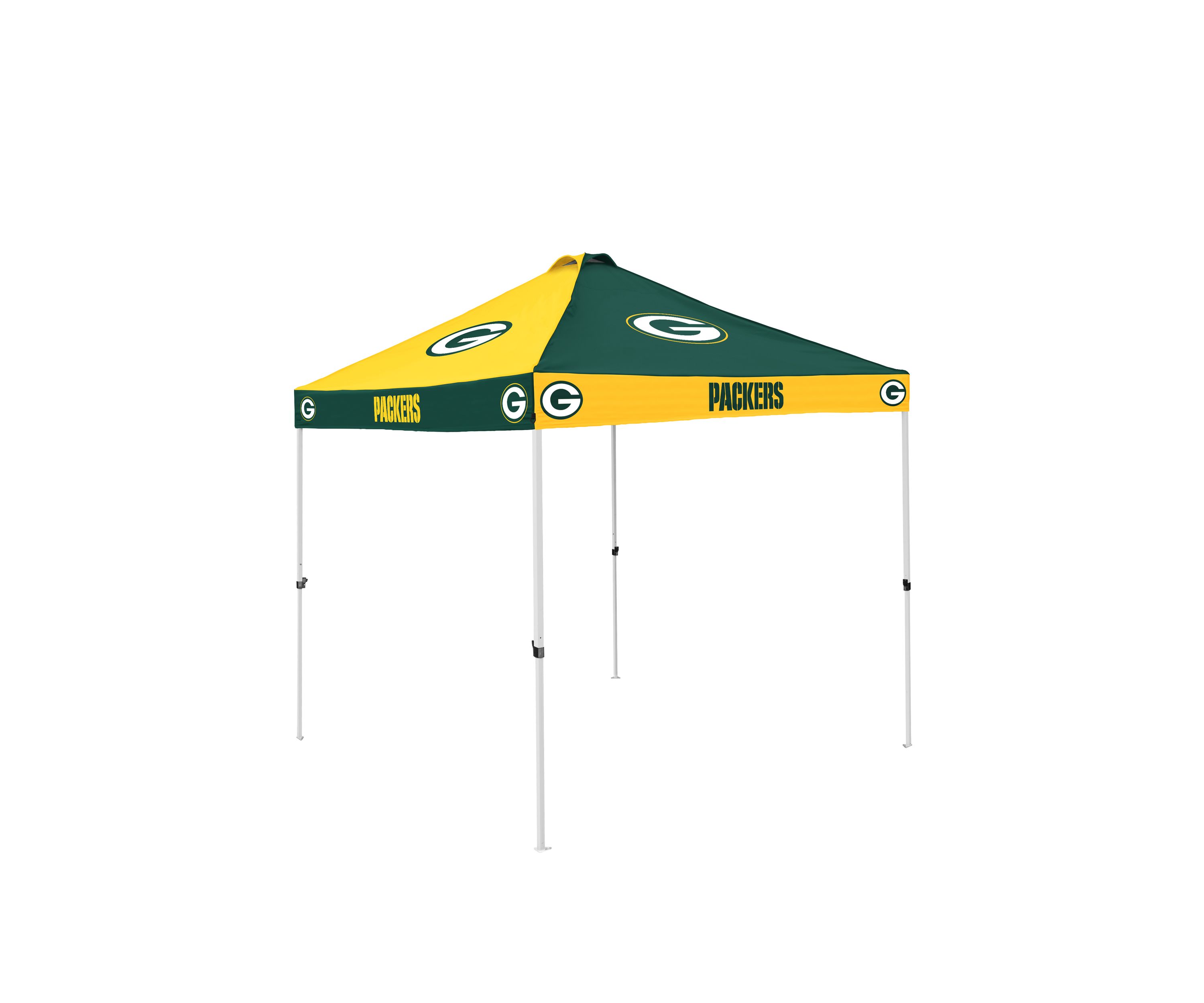 NFL Green Bay Packers 108 in x 108 in x 108 in  Checkerboard Tent