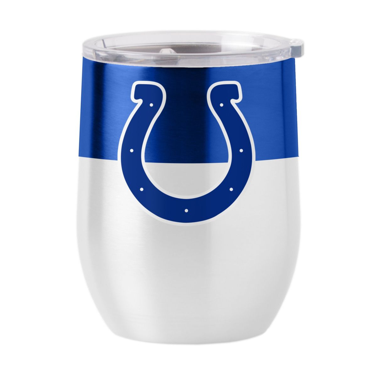 NFL Indianapolis Colts Colorblock 16oz Stainless Curved Beverage