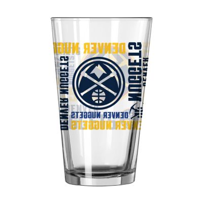 Logo Brands Denver Nuggets 16oz Spirit Pint Glass