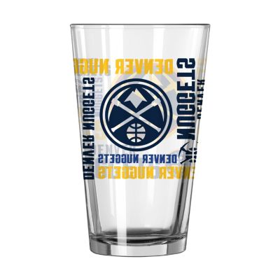 Logo Brands NBA Denver Nuggets 16oz Spirit Pint Glass -  7601709615979