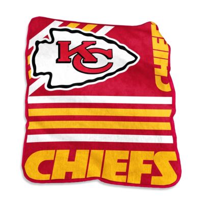 Logo Brands NFL Kansas City Chiefs Raschel Throw -  0806293665281