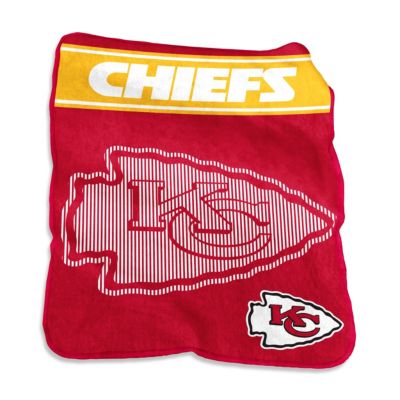 Logo Brands NFL Kansas City Chiefs 60x80 Raschel Throw -  0806293729693