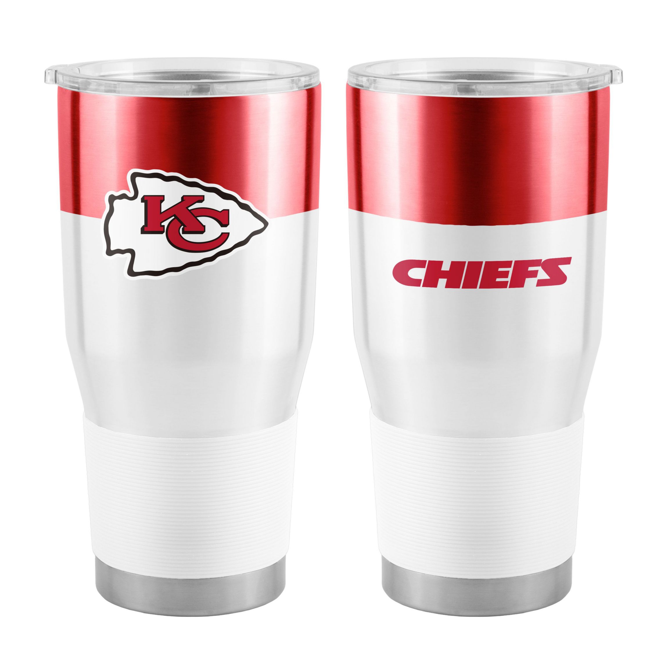 NFL Kansas City Chiefs Colorblock 30oz Stainless Tumbler