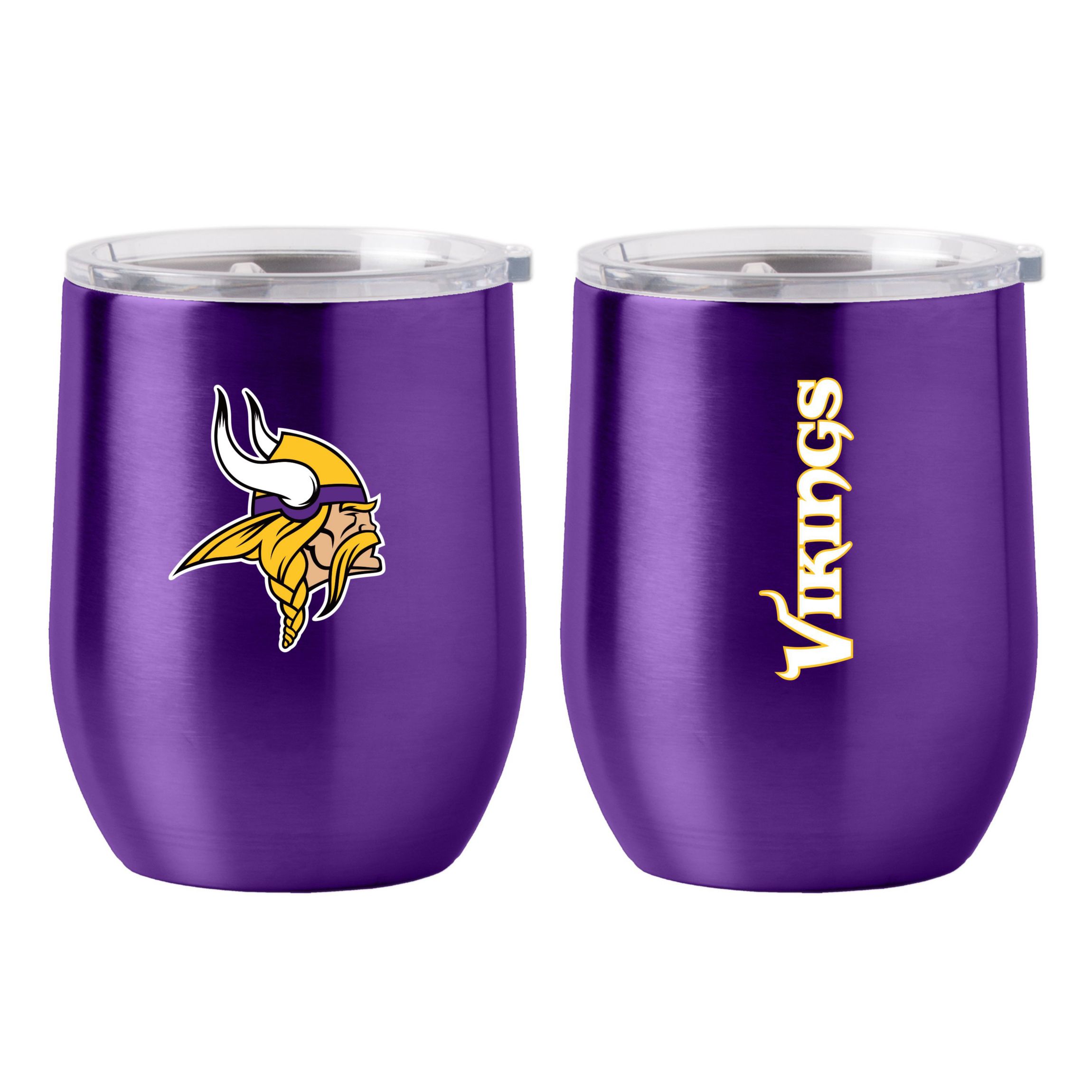 NFL Minnesota Vikings Gameday Stainless 16oz Curved Bev