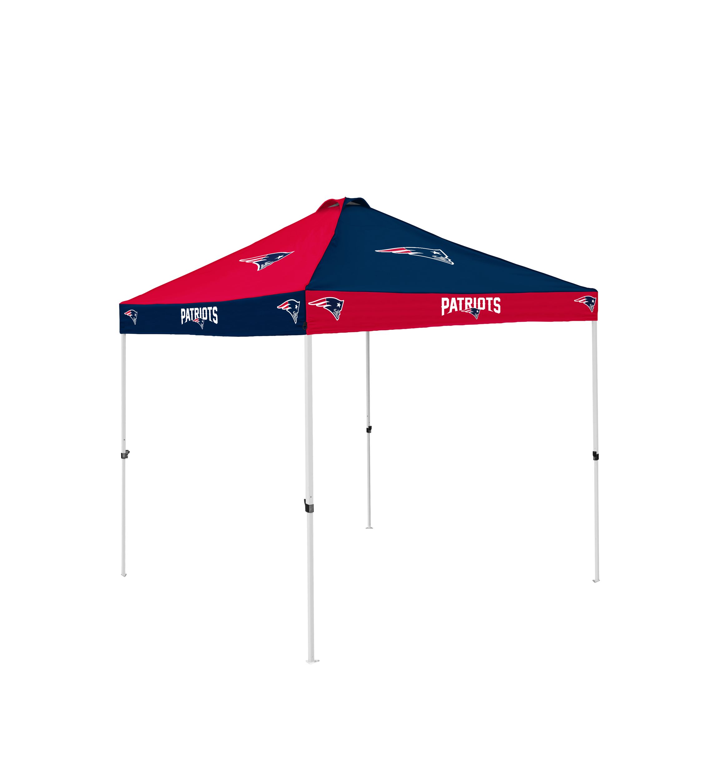 NFL New England Patriots 108 in x 108 in x 108 in  Checkerboard Tent  
