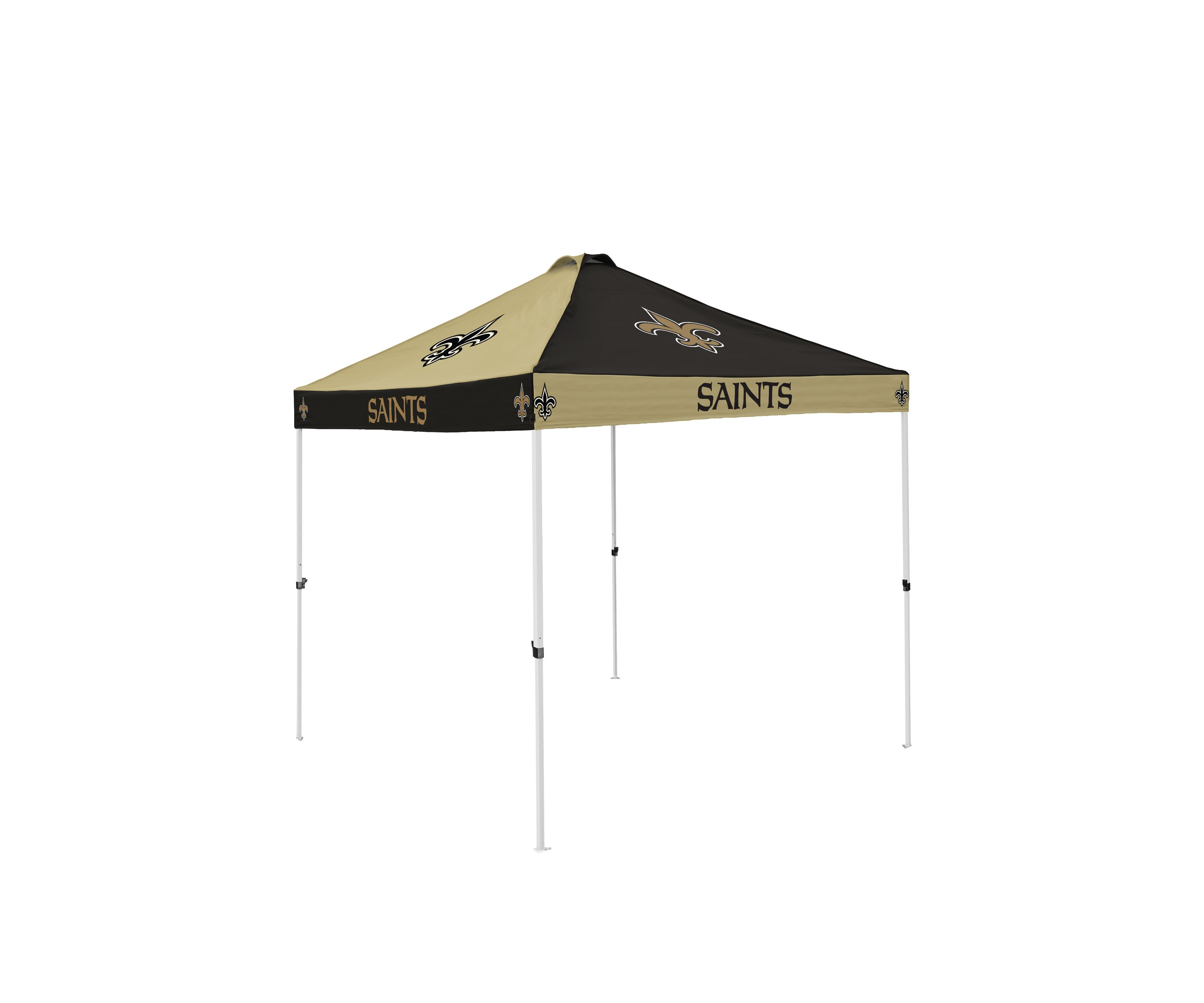 NFL New Orleans Saints 108 in x 108 in x 108 in  Checkerboard Tent  