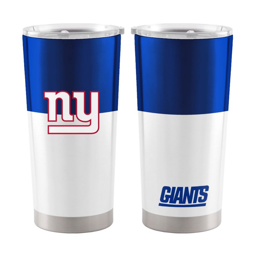 NFL New York Giants 20oz Colorblock Stainless Tumbler
