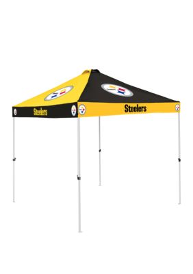 NFL Pittsburgh Steelers 108 in x 108 in x 108 in Checkerboard Tent