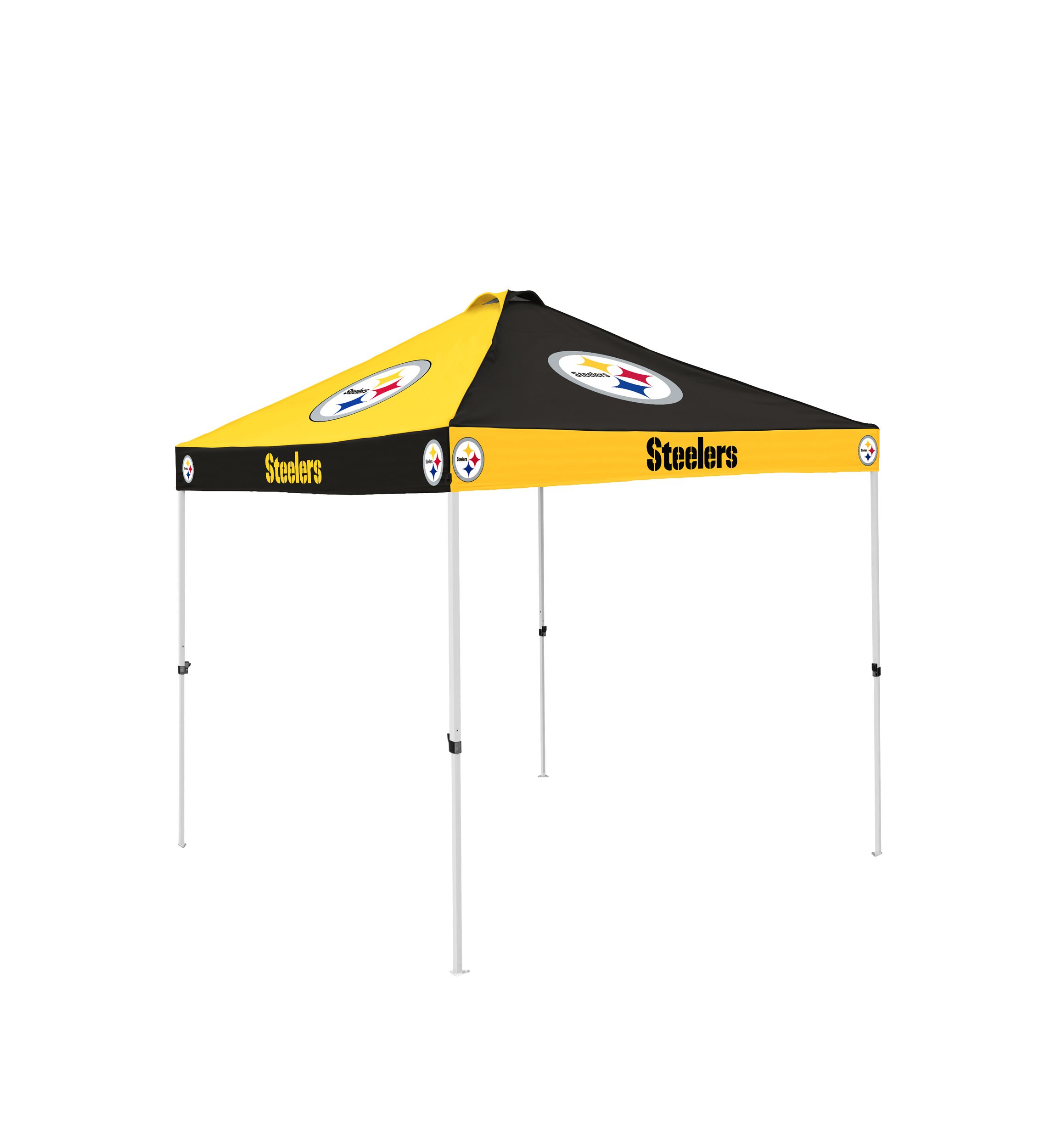 NFL Pittsburgh Steelers 108 in x 108 in x 108 in Checkerboard Tent
