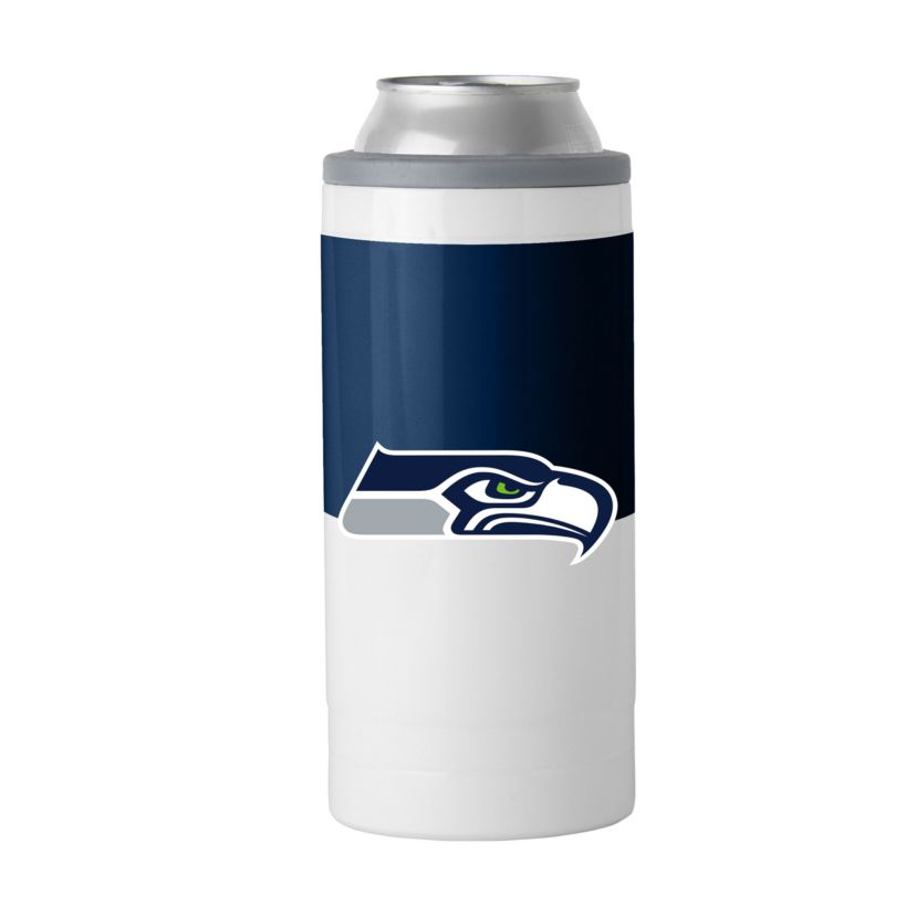 NFL Seattle Seahawks Colorblock 12oz Slim Can Coolie