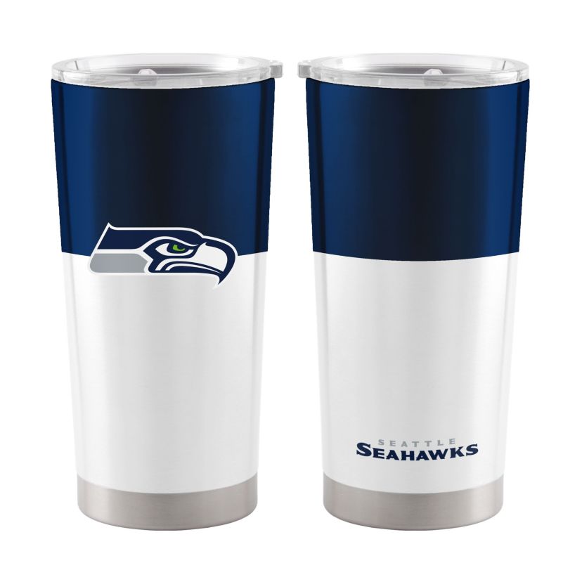 NFL Seattle Seahawks Colorblock 20oz Stainless Tumbler