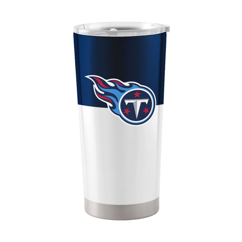 NFL Tennessee Titans Colorblock 20oz Stainless Tumbler