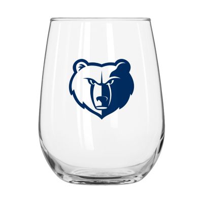 Logo Brands NBA Memphis Grizzlies 16oz Gameday Curved Beverage Glass -  7601709714G16CB1