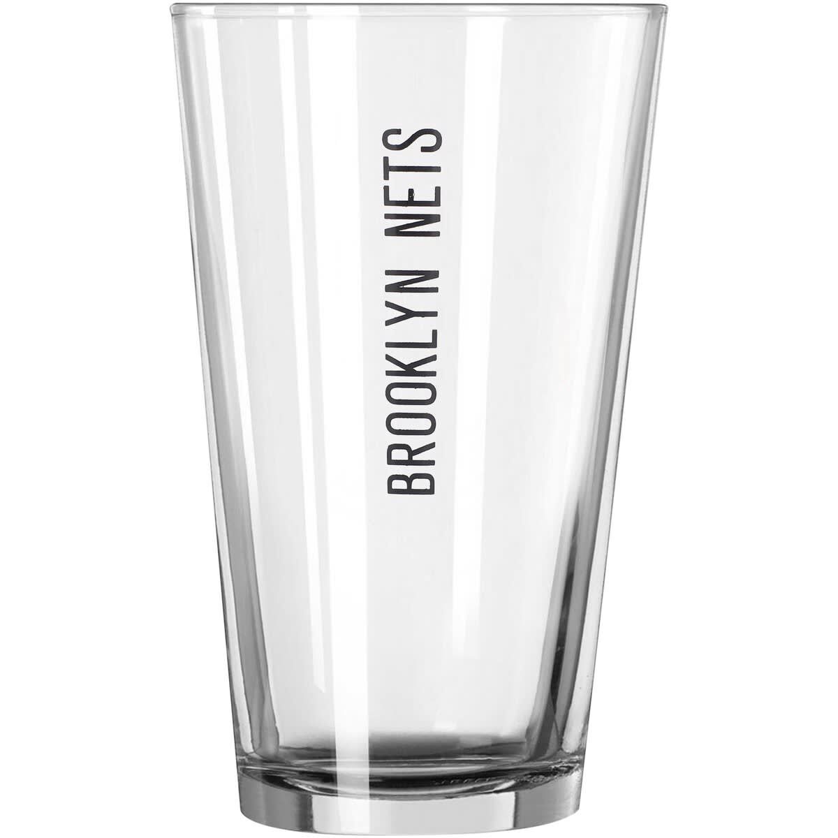 NBA Brooklyn Nets 16oz Gameday Pint Glass