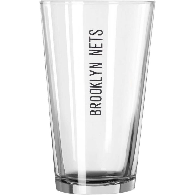 NBA Brooklyn Nets 16oz Gameday Pint Glass
