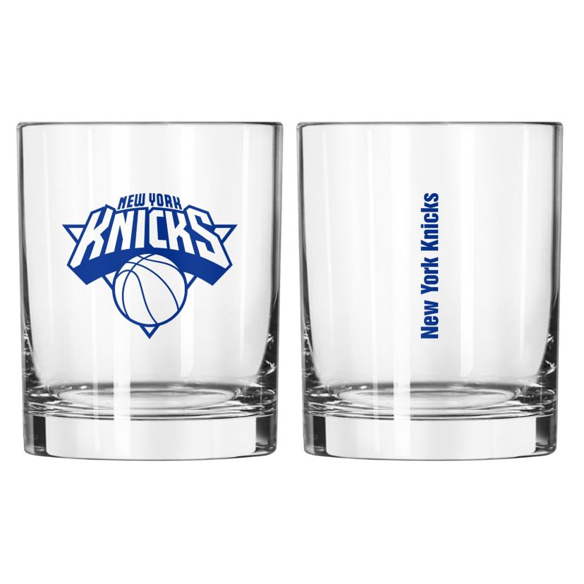 NBA New York Knicks 14oz Gameday Rocks Glass