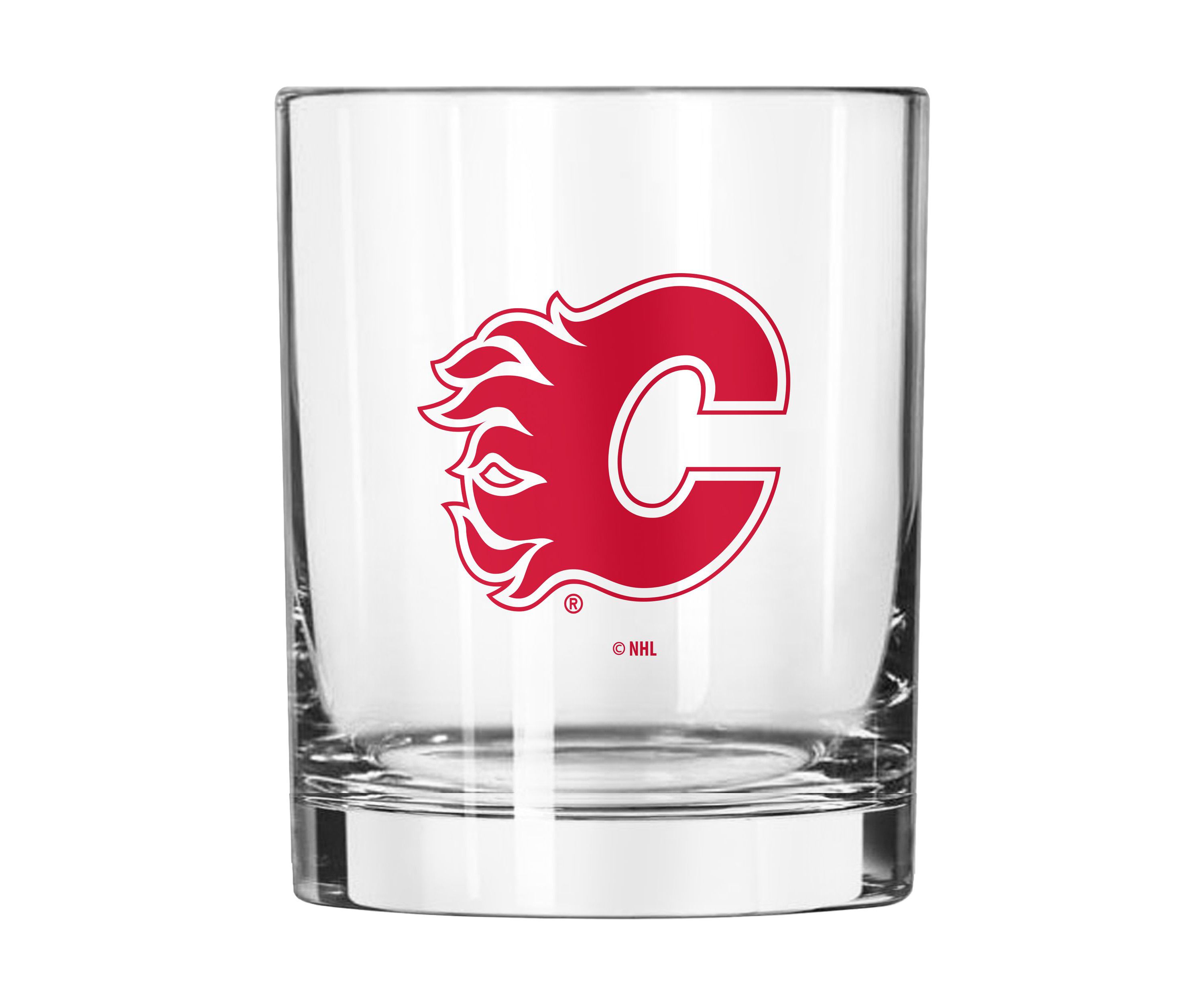 NHL Calgary Flames 14oz Gameday Rocks Glass