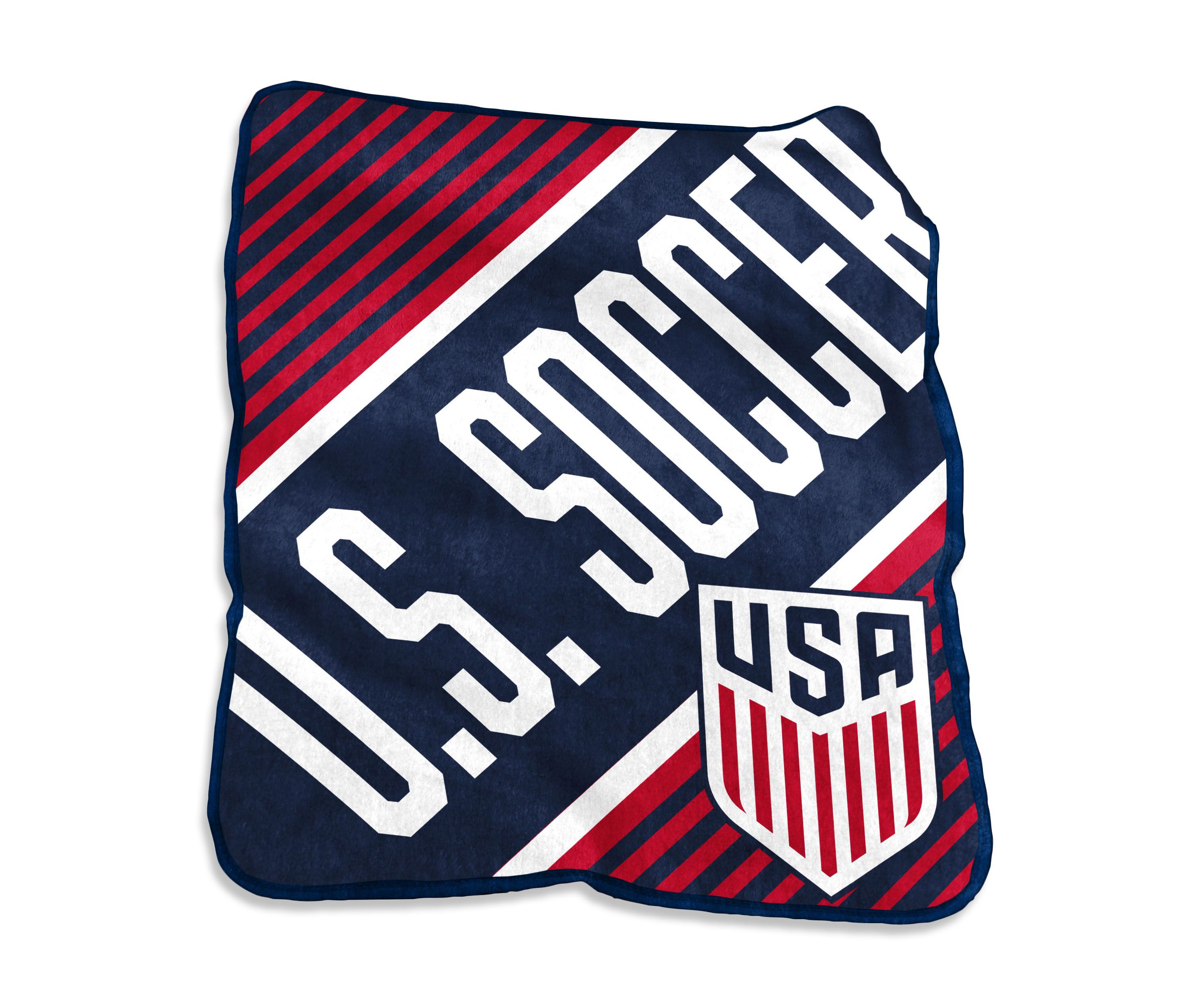 MLS US Mens Soccer Team Distressed Raschel Throw