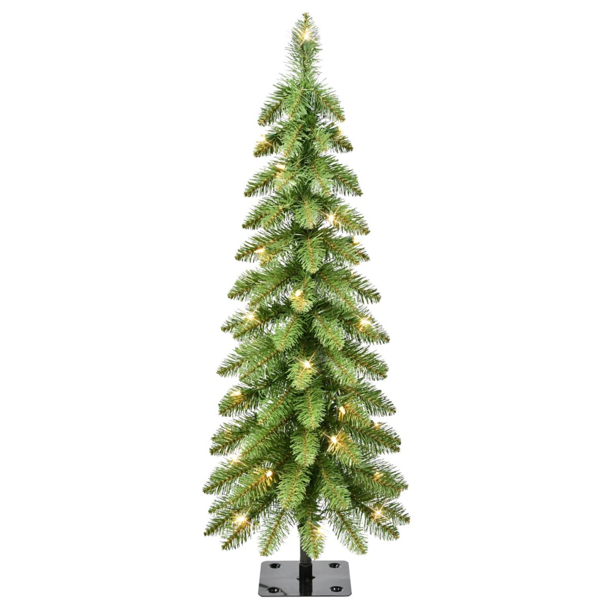 3 ft. Pre-Lit Artificial Pencil Tree