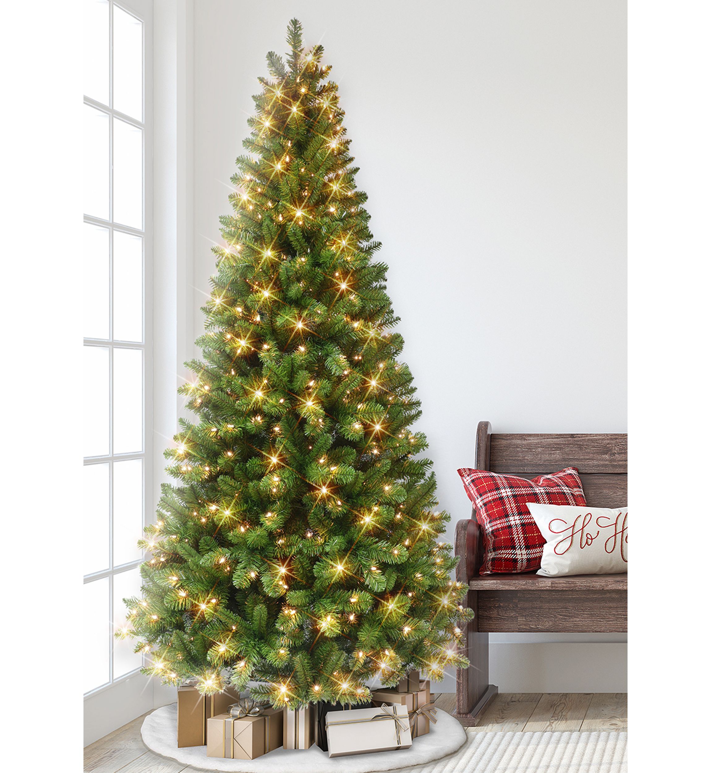 Pre-lit Virginia Pine Tree