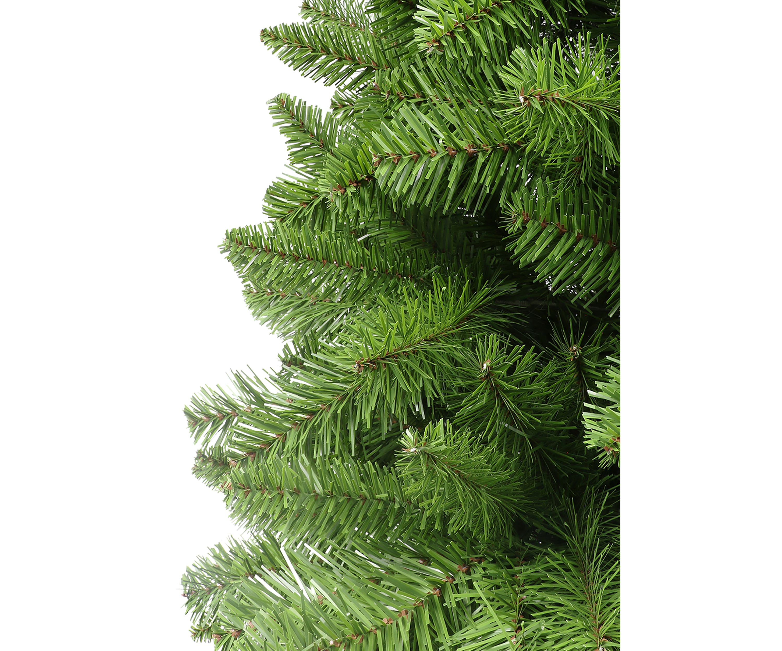 7.5 ft Virginia Pine Tree 1108 Tips Metal Stand
