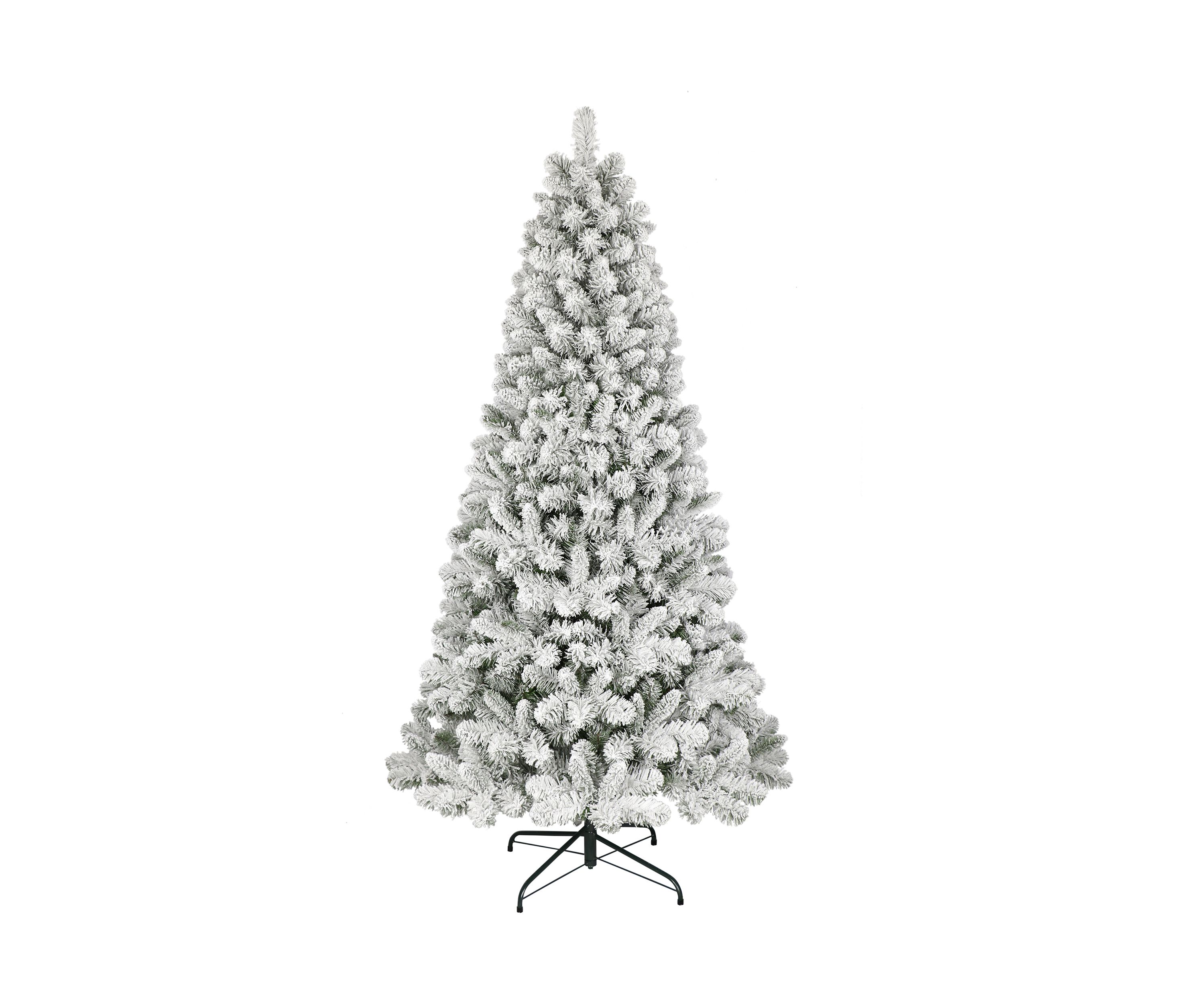 Flocked Virginia Pine Tree