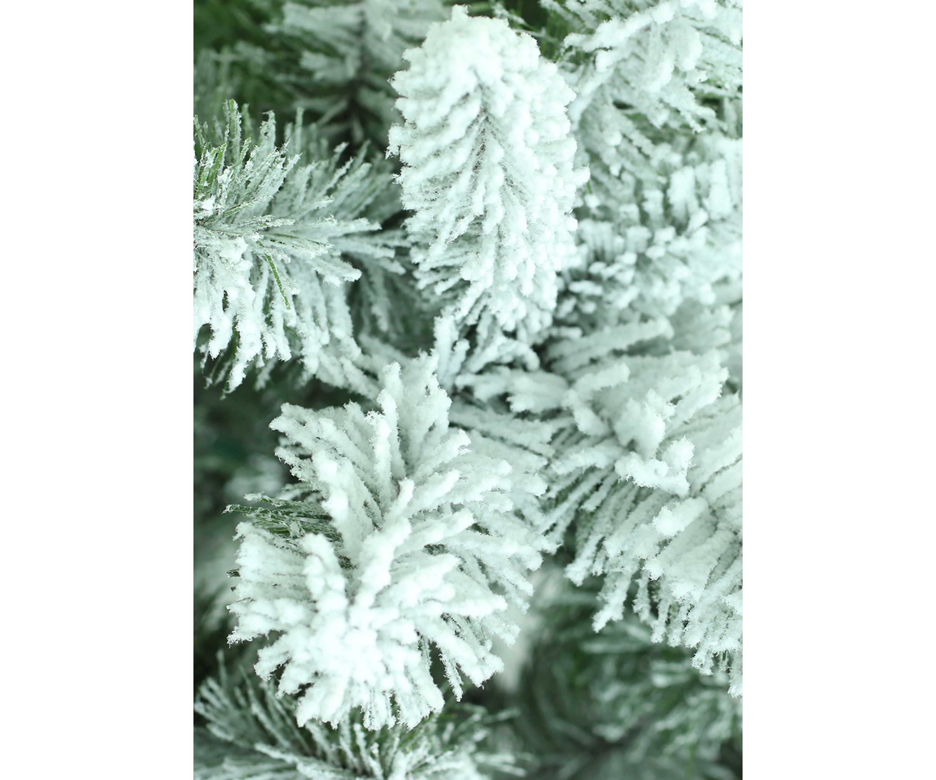 Flocked Virginia Pine Tree
