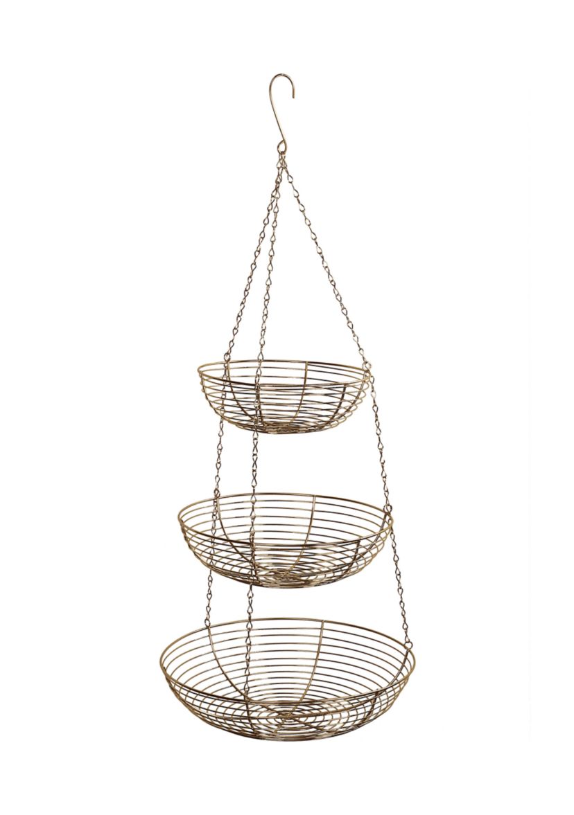 3 Tier Metal Hanging Basket