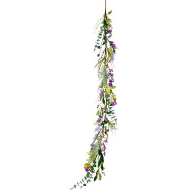 Artificial Lavender Spring Garland