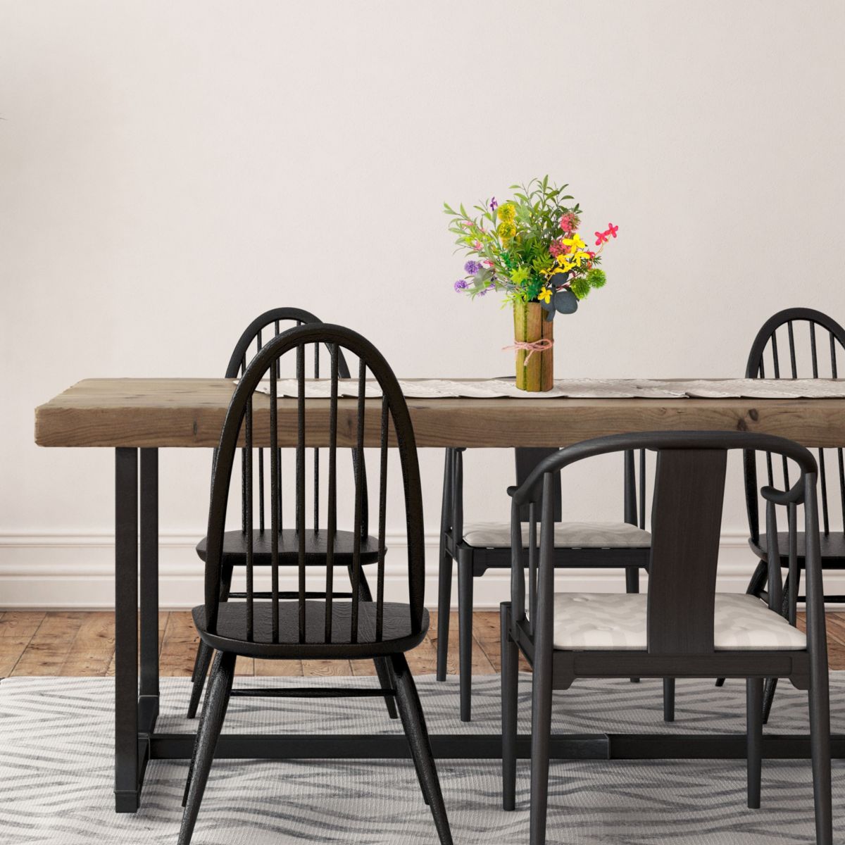 Artificial Spring Flower Bouquet