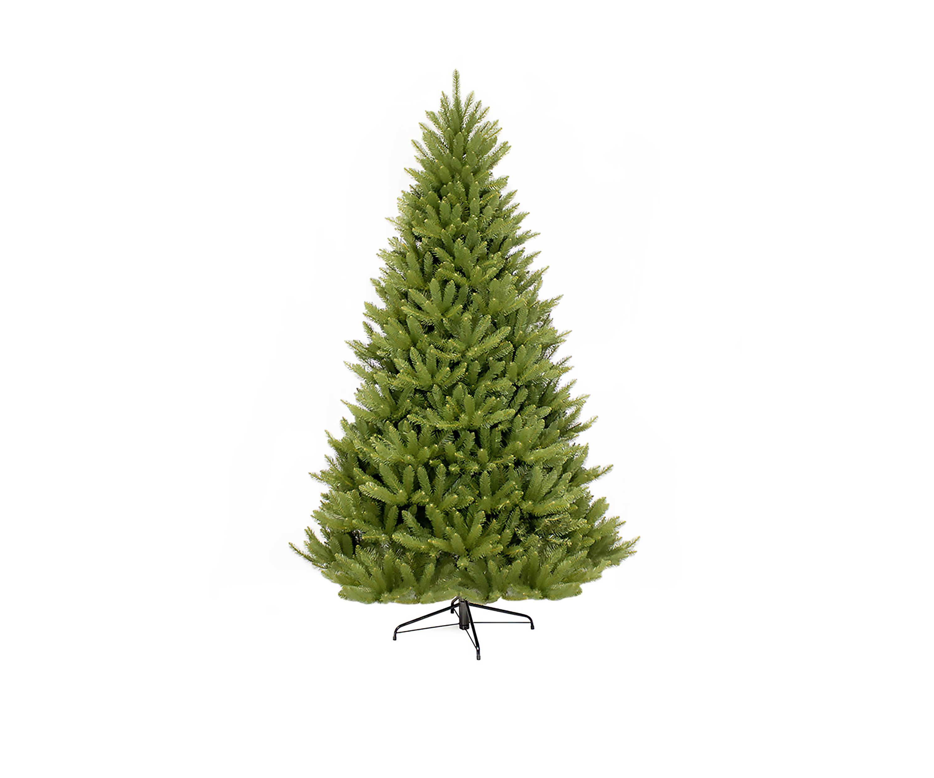 7 ft Fraser Fir Artificial Christmas Tree Metal Stand Green