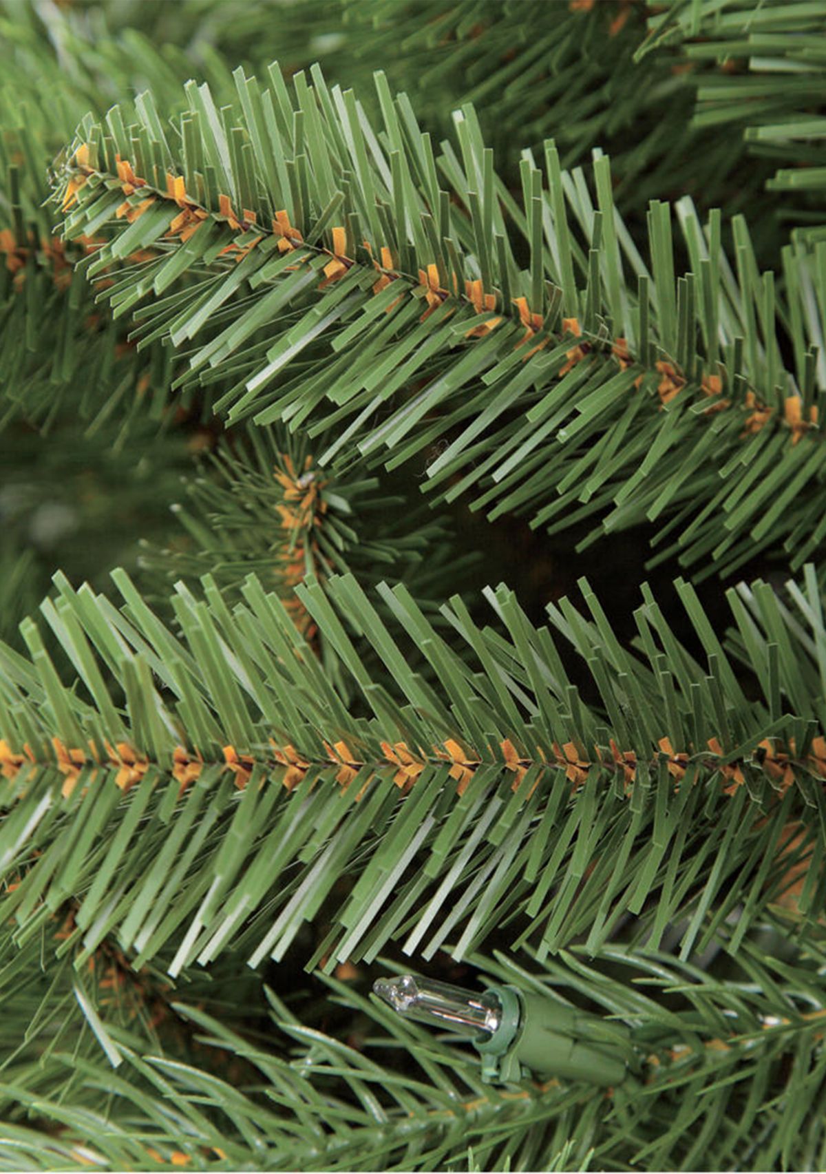 7 ft Fraser Fir Artificial Christmas Tree Metal Stand Green