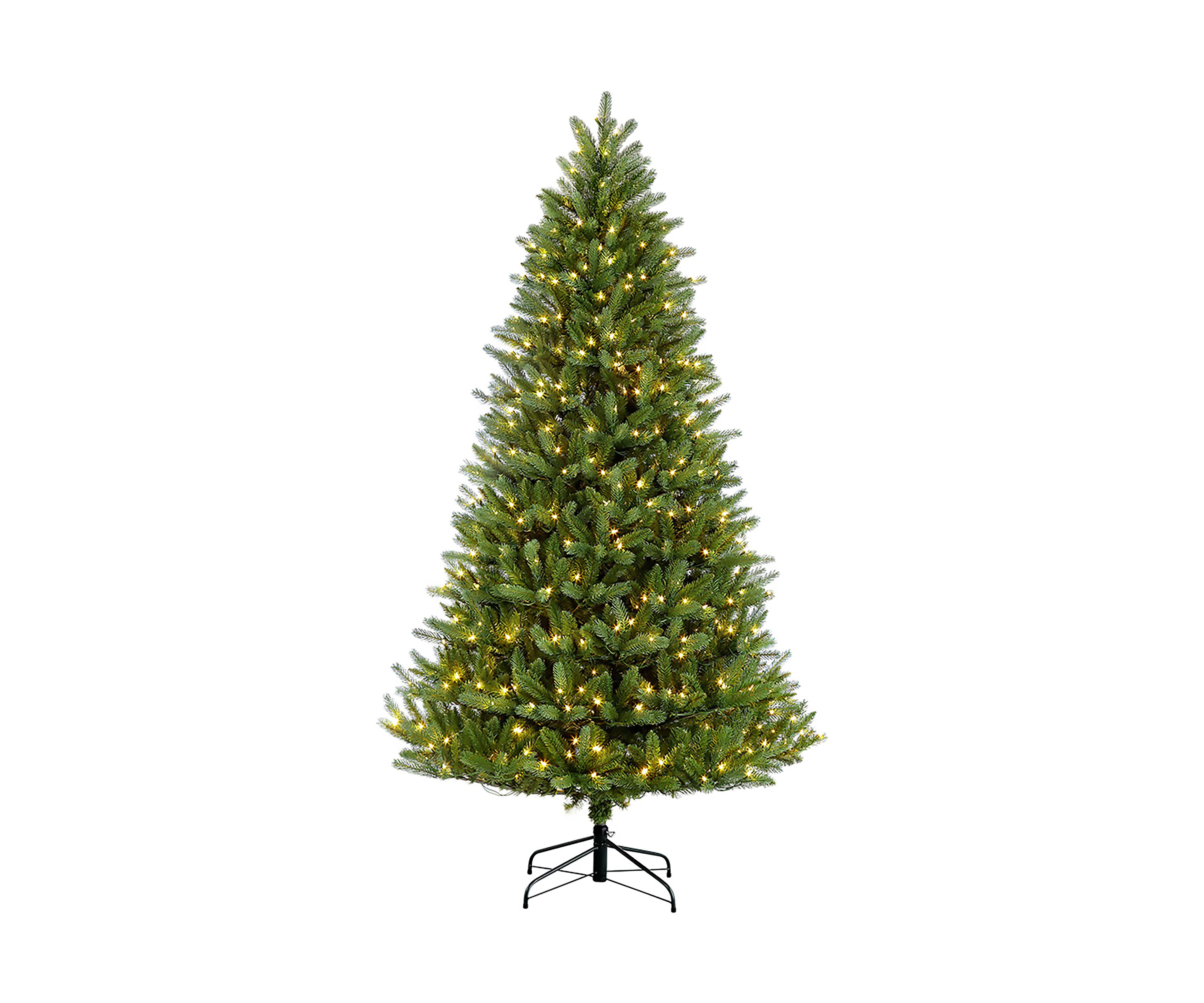 9 ft Pre-Lit Green Mountain Fir Artificial Christmas Tree with 1000 UL-Listed Clear Lights